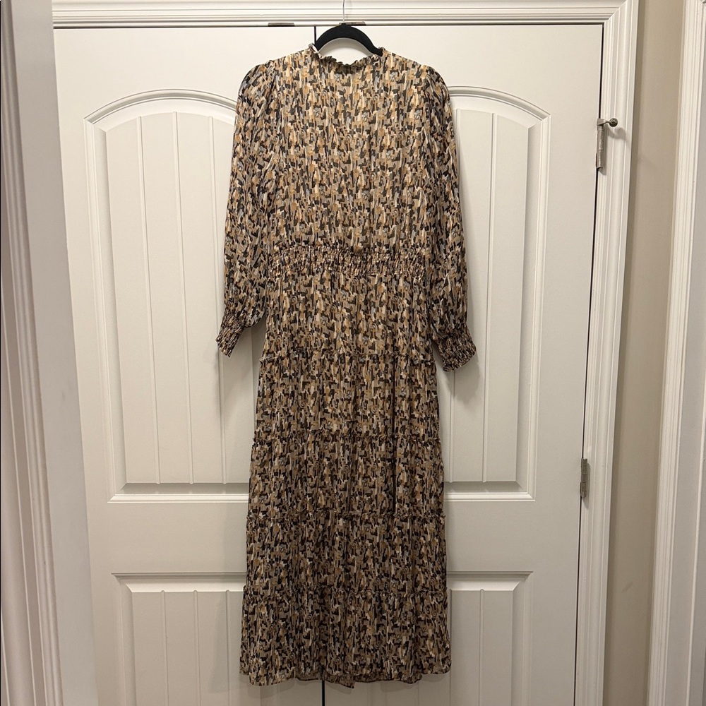 Patterned Maxi Dress Large - Picture 4 of 6